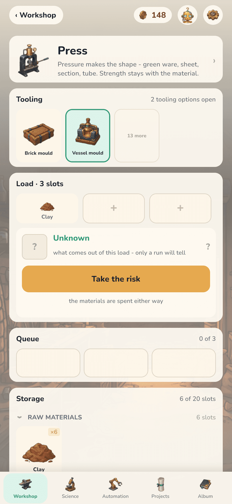 A miss costs materials, not your patience